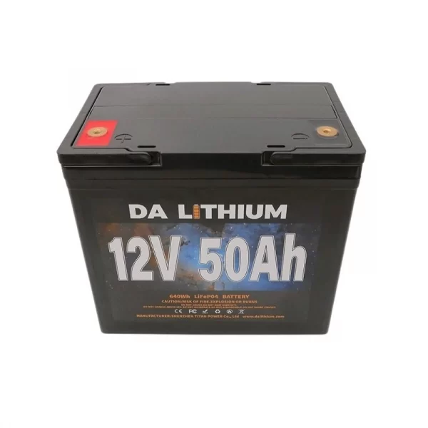 Rechargeable batteries 12V 50Ah