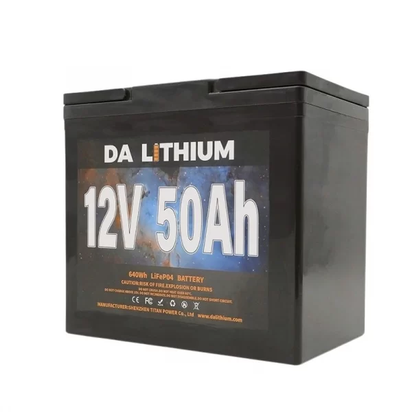 lithium ion battery12V 50AH 640Wh