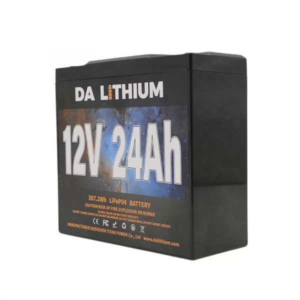 lithium ion battery 12V24AH 307.2Wh