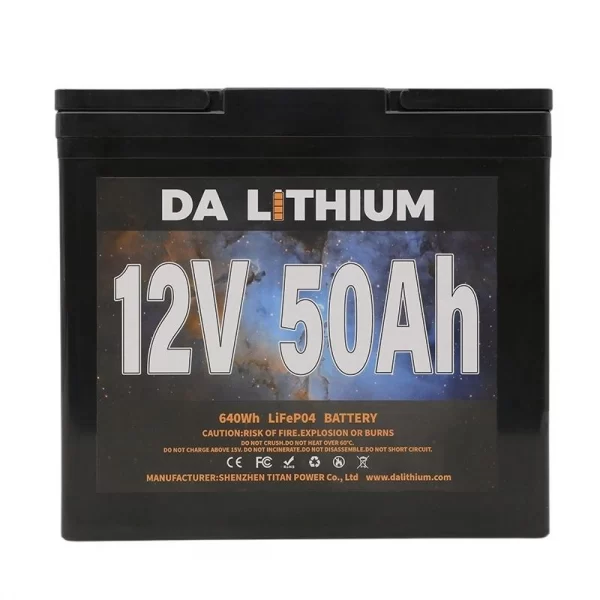 Lifepo4 Battery 12V 50Ah