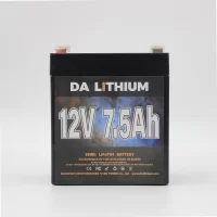 Lifepo4 Battery 12V 7.5AH