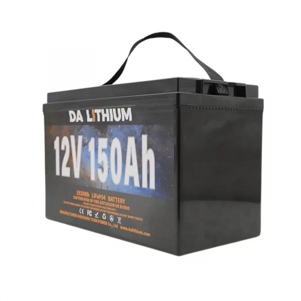 lithium camper battery 12V 150ah
