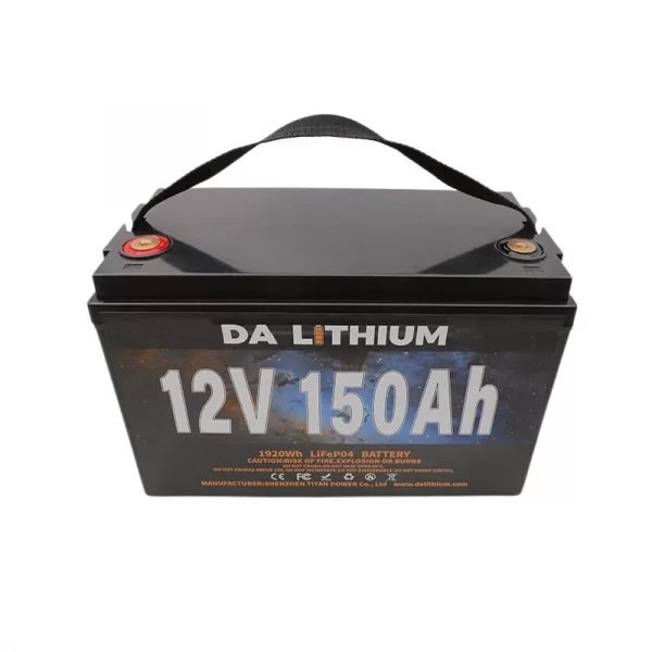 camper auxiliary battery 12v 150ah