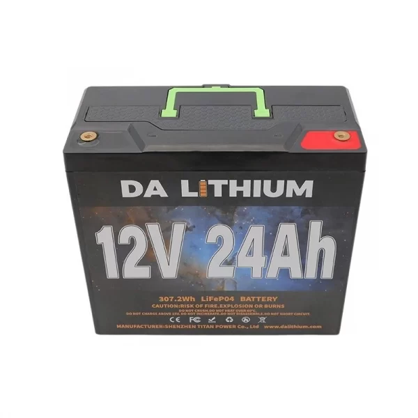 lithium ion battery 12V24AH 307.2Wh