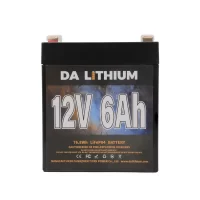 Rechargeable batteries 12V 6Ah